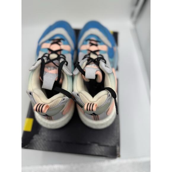 Size 10 - adidas ZoneBoost Aeroblue Clear Orange bs905 - Picture 3 of 8